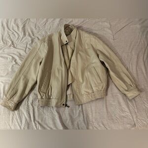 Men's leather jacket